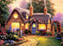 Beautiful Cottage with Flowers Decoration
